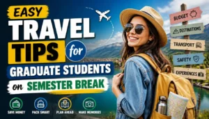Easy Travel Tips for Graduate Students on Semester Break