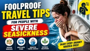 Foolproof Travel Tips for People With Severe Seasickness