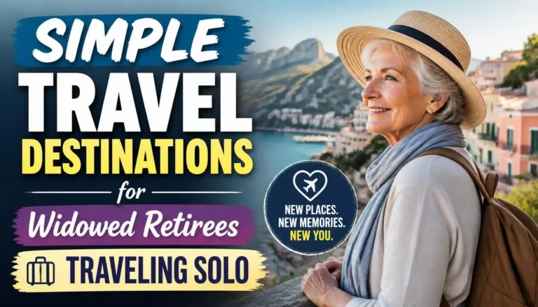 Simple Travel Destinations for Widowed Retirees Traveling Solo