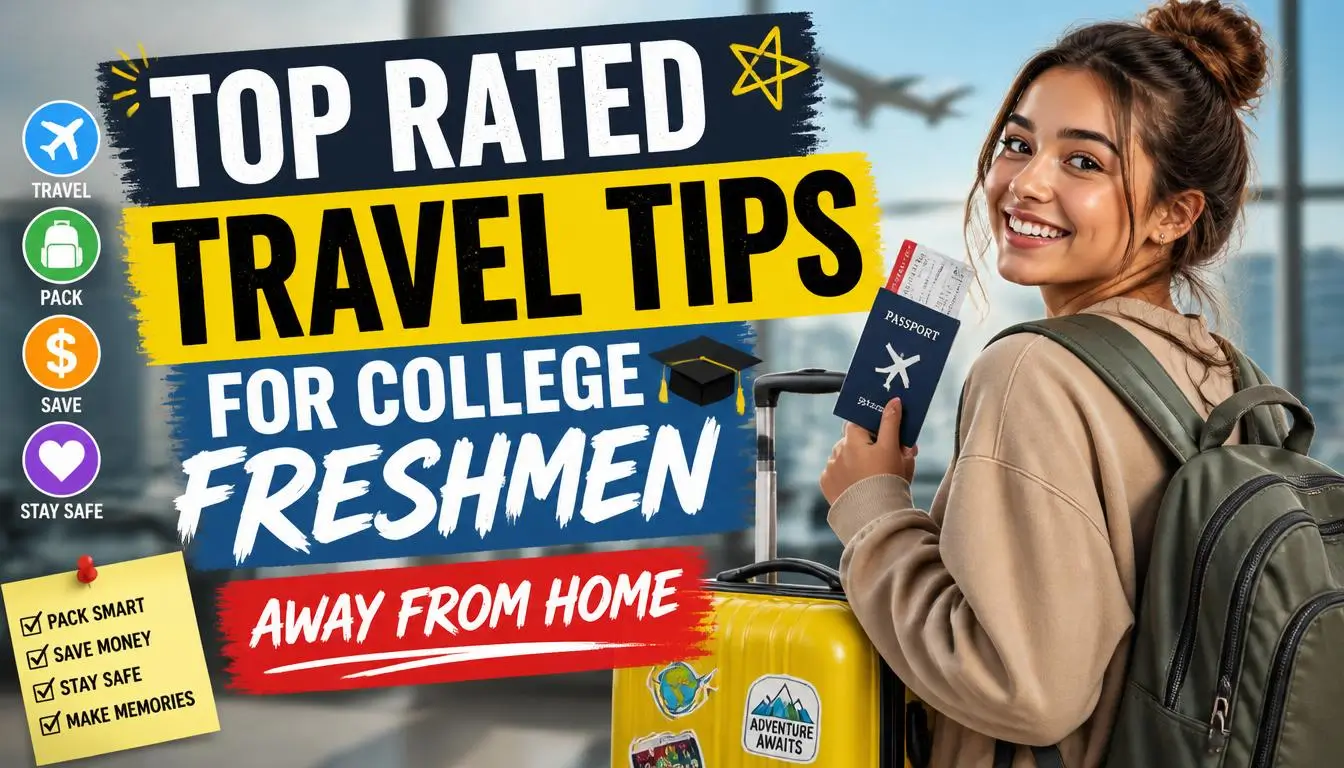 Top Rated Travel Tips for College Freshmen Away from Home